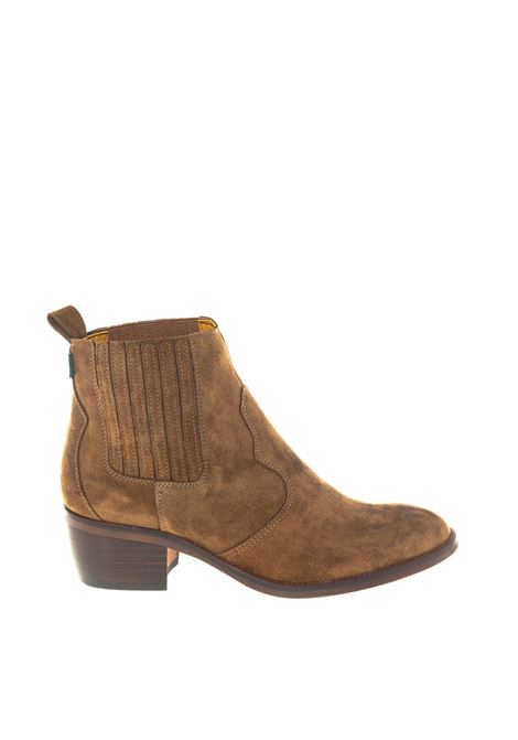 Tronchetto oil cuoio DAKOTA BOOTS | DKT73OIL-CAPPUCCINO